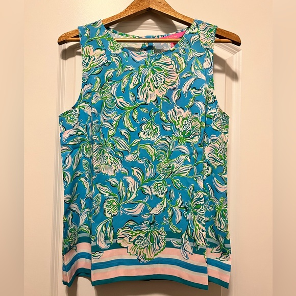 Lilly Pulitzer Iona Sleeveless Top - Picture 1 of 7